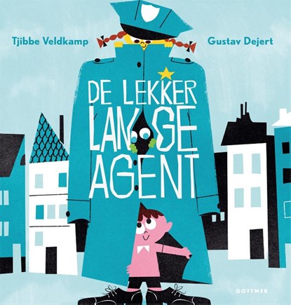 De lekker lange agent, Tjibbe Veldkamp - Gebonden - 9789025765521