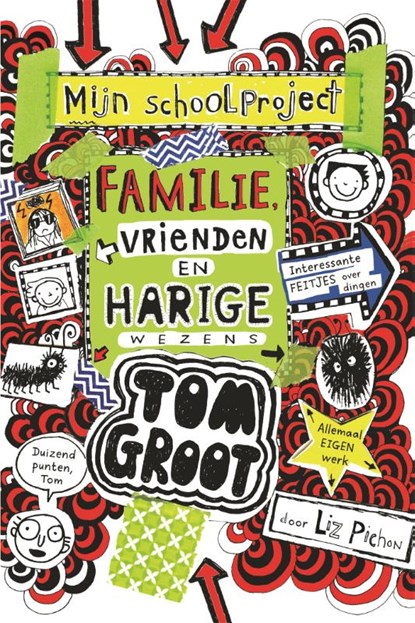 Familie, vrienden en harige wezens, Liz Pichon - Gebonden - 9789025767822