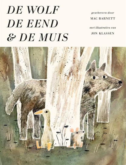 De wolf, de eend en de muis, Mac Barnett - Gebonden - 9789025768249