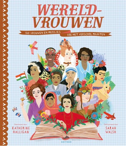 Wereldvrouwen, Katherine Halligan - Gebonden - 9789025770235