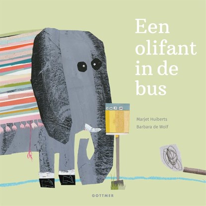 Een olifant in de bus, Marjet Huiberts - Gebonden - 9789025771393