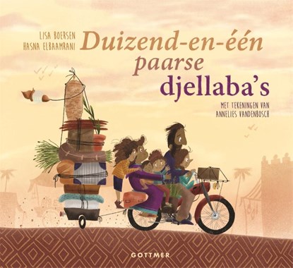 Duizend-en-één paarse djellaba's, Lisa Boersen ; Hasna Elbaamrani - Gebonden - 9789025773199