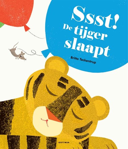 Ssst! De tijger slaapt, Britta Teckentrup - Gebonden - 9789025773229