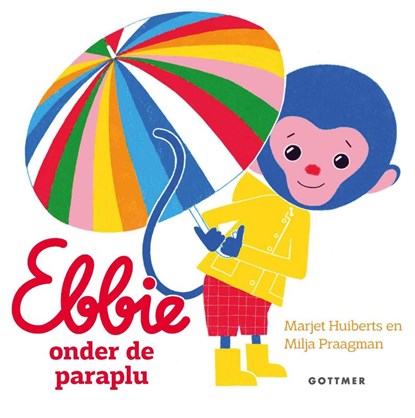 Ebbie onder de paraplu, Marjet Huiberts - Gebonden - 9789025776244