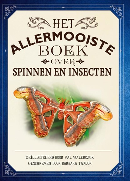 Het allermooiste boek over spinnen en insecten, Barbara Taylor - Gebonden - 9789025776589