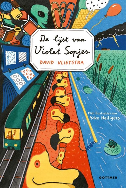 De lijst van Violet Sopjes, David Vlietstra - Gebonden - 9789025778903