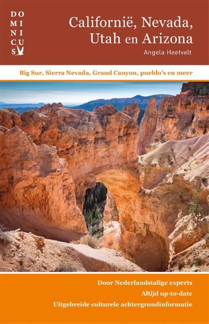 Californië, Arizona, Utah en Nevada, Angela Heetvelt - Paperback - 9789025779139