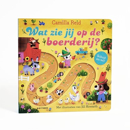 Wat zie jij op de boerderij?, Camilla Reid - Gebonden - 9789025779191