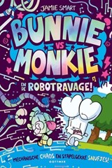 Bunnie vs Monkie en de robotravage, Jamie Smart -  - 9789025780036