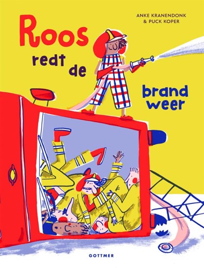 Roos redt de brandweer, Anke Kranendonk - Gebonden - 9789025780746