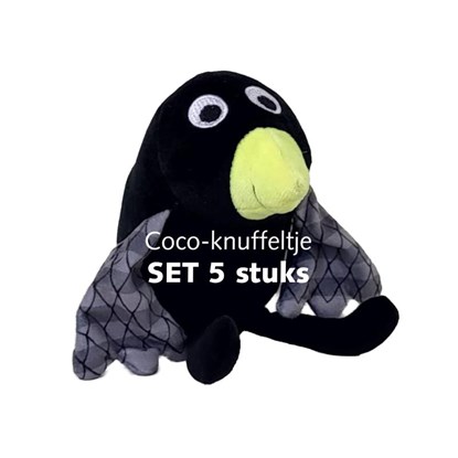 SET 5 STUKS - Coco knuffeltje, Loes Riphagen - Gebonden - 9789025780821