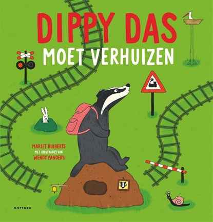 Dippy Das moet verhuizen, Marjet Huiberts - Gebonden - 9789025781040