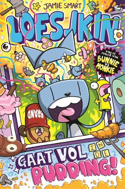 Loesjkin gaat vol in de pudding!, Jamie Smart - Gebonden - 9789025781323