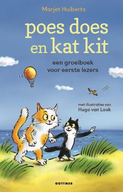 Poes Does en kat Kit, Marjet Huiberts - Gebonden - 9789025782320