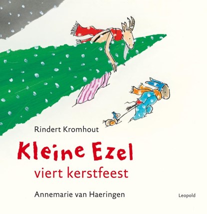 Kleine Ezel viert Kerstfeest, Rindert Kromhout - Gebonden - 9789025851651