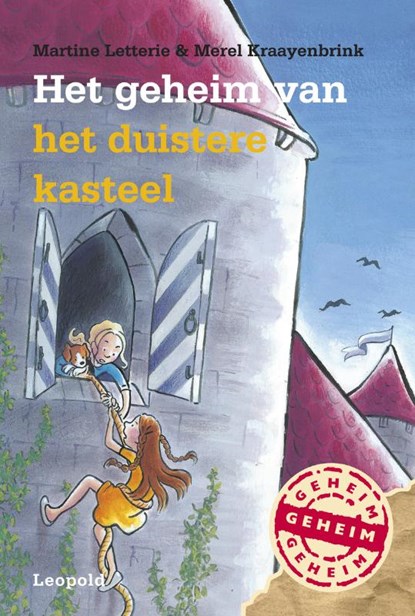 Het geheim van het duistere kasteel, LETTERIE, Martine / Kraayenbrink, Merel - Gebonden - 9789025858360