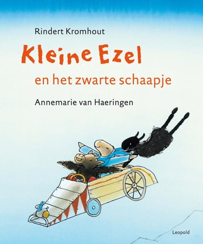 Kleine ezel en het zwarte schaapje, Rindert Kromhout - Gebonden - 9789025860059