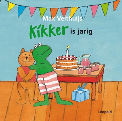 Kikker is jarig, Max Velthuijs - Gebonden - 9789025860189