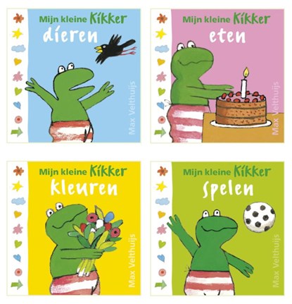 Mijn kleine Kikker - 4 miniboekjes, Max Velthuijs - Gebonden - 9789025864743