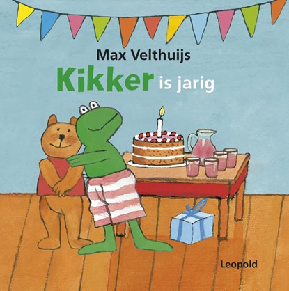 Kikker is jarig, Max Velthuijs - Gebonden - 9789025865153