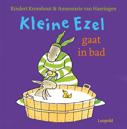 Kleine ezel gaat in bad, Rindert Kromhout - Gebonden - 9789025865863