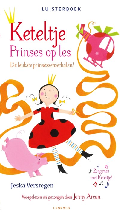 Keteltje - Prinses op les, Jeska Verstegen - Luisterboek MP3 - 9789025869281