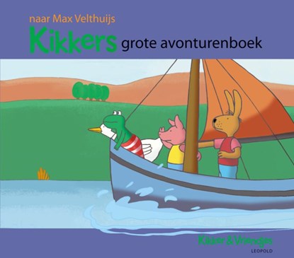 Kikkers grote avonturenboek, Max Velthuijs - Gebonden - 9789025871475