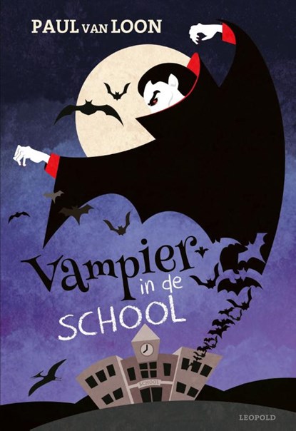 Vampier in de school, Paul van Loon - Gebonden - 9789025873073