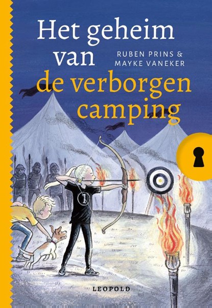 Het geheim van de verborgen camping, Ruben Prins ; Mayke Vaneker ; ivan & ilia - Gebonden - 9789025877453