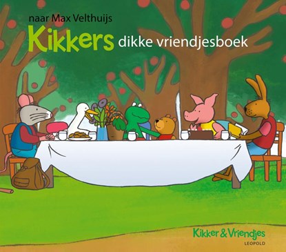 Kikkers dikke vriendjesboek, Max Velthuijs - Gebonden - 9789025877576