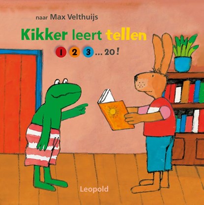 Kikker leert tellen, Max Velthuijs - Gebonden - 9789025881603