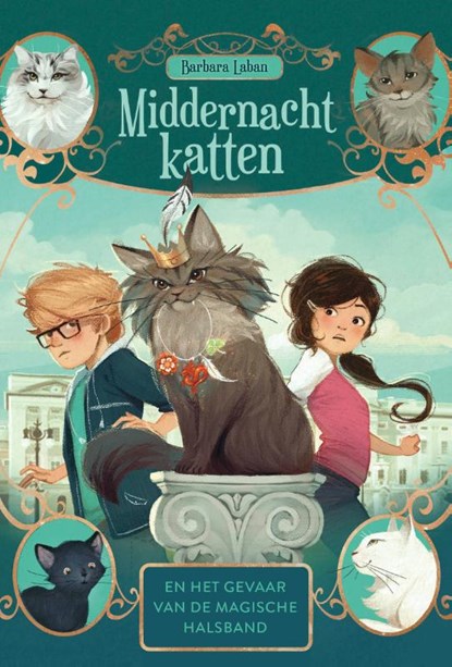 Middernachtkatten en het gevaar van de magische halsband, Barbara Laban - Gebonden - 9789025888299