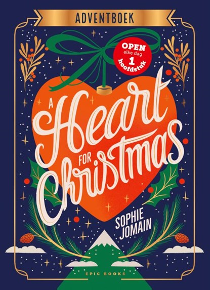 Adventboek - A Heart for Christmas, Sophie Jomain - Paperback - 9789025889203