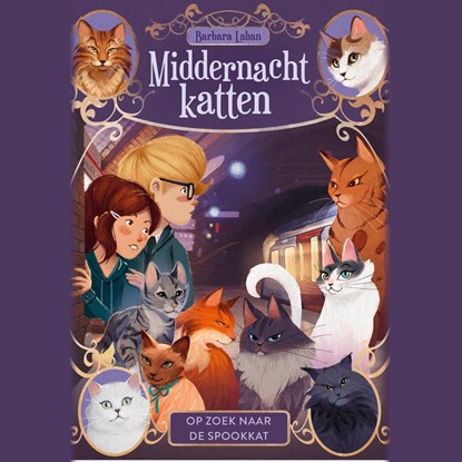 Op zoek naar de spookkat, Barbara Laban - Luisterboek MP3 - 9789025890100