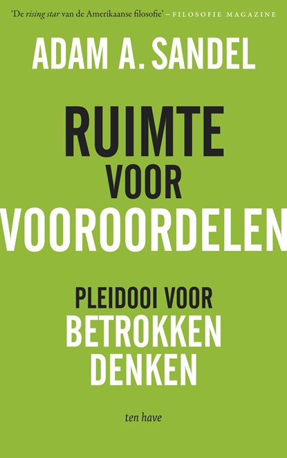 Ruimte voor vooroordelen, Adam A. Sandel - Ebook - 9789025904661