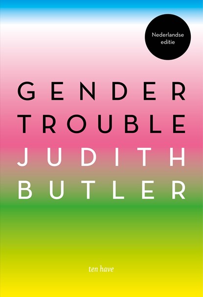 Gender trouble, Judith Butler - Paperback - 9789025910617