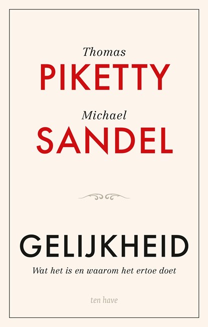 Gelijkheid, Thomas Piketty ; Michael J. Sandel - Ebook - 9789025913199