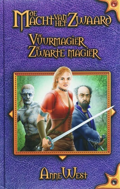 De vuurmagiër / De zwarte magiër, Anne West - Ebook - 9789026126468