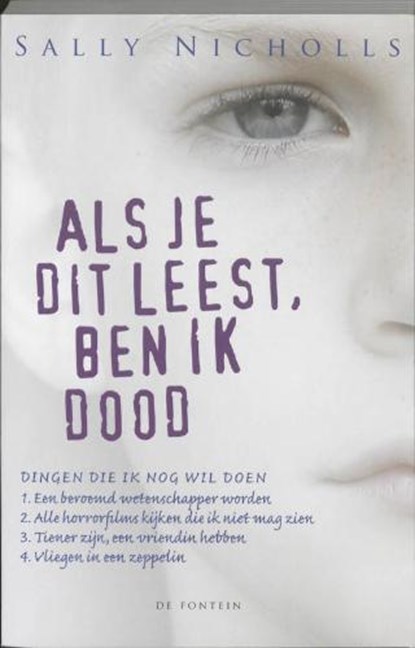 Als je dit leest, ben ik dood, NICHOLLS, Sally - Paperback - 9789026128318