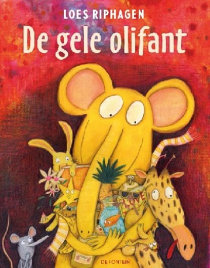 De gele olifant, Loes Riphagen - Gebonden - 9789026133244