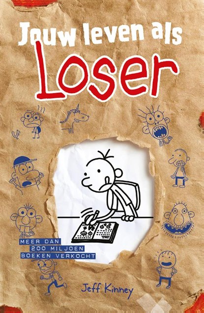 Jouw leven als Loser, Jeff Kinney - Paperback - 9789026137358