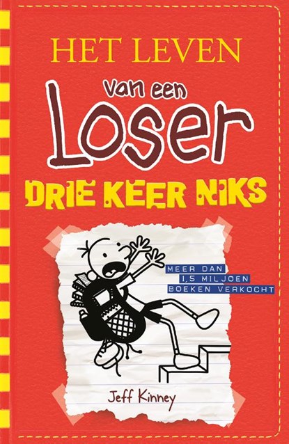 Drie keer niks, Jeff Kinney - Gebonden - 9789026142635