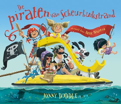 De piraten van Scheurbuikstrand, Jonny Duddle - Gebonden - 9789026146145