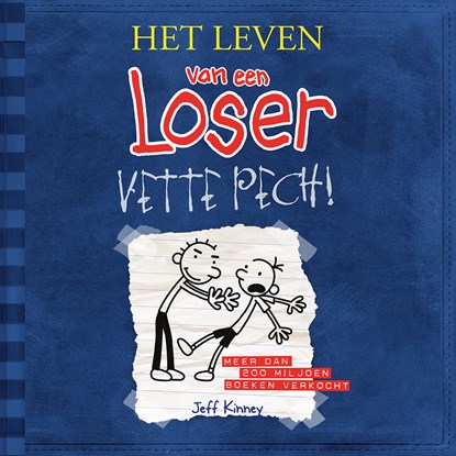 Vette pech, Jeff Kinney - Luisterboek MP3 - 9789026149528