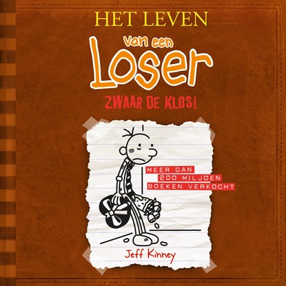 Zwaar de klos!, Jeff Kinney - Luisterboek MP3 - 9789026149573