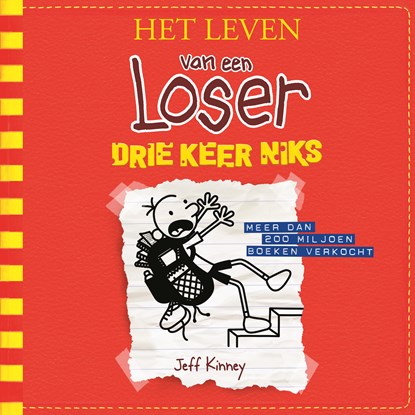 Drie keer niks, Jeff Kinney - Luisterboek MP3 - 9789026149610