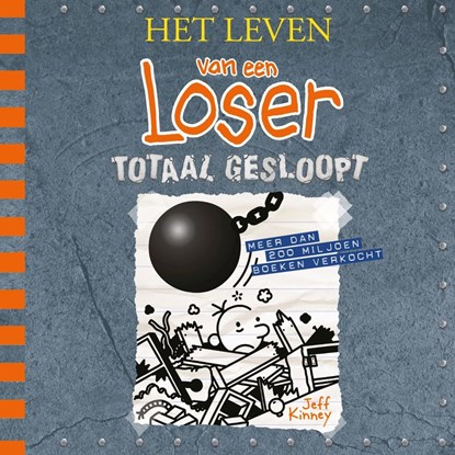 Totaal gesloopt, Jeff Kinney - Luisterboek MP3 - 9789026152634