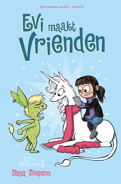 Evi maakt vrienden, Dana Simpson - Gebonden - 9789026153662