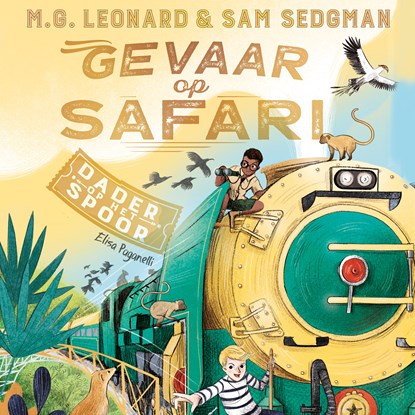 Gevaar op safari, M.G. Leonard ; Sam Sedgman - Luisterboek MP3 - 9789026156809