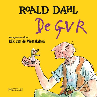 De GVR, Roald Dahl - Luisterboek MP3 - 9789026158049